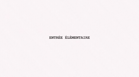 entreeElementaire